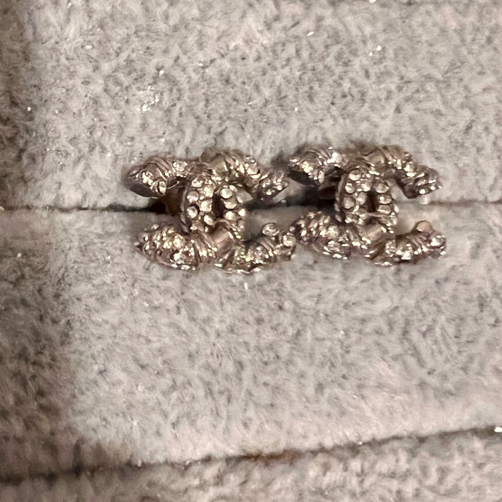 Chanel Stud- Twisted Sister Earrings